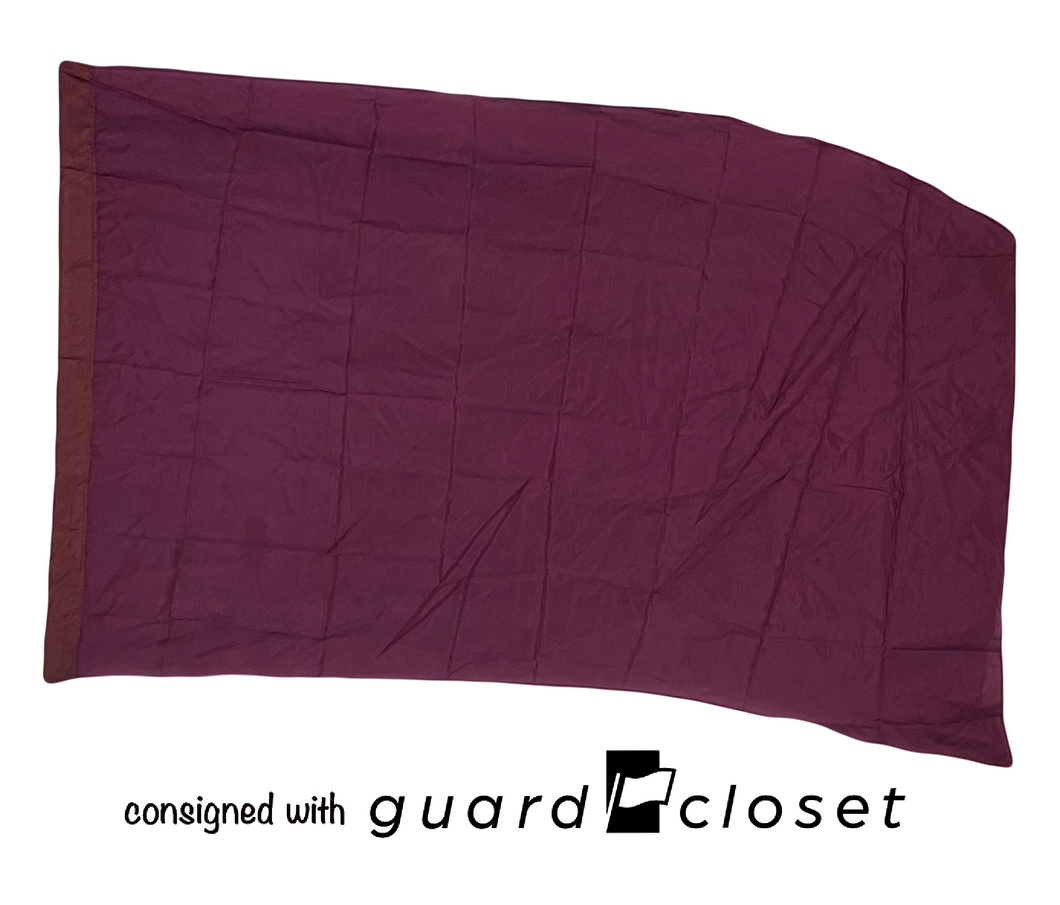 20 solid maroon flags guardcloset