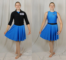 Load image into Gallery viewer, 12 2-piece Blue Flight Attendant Costumes
