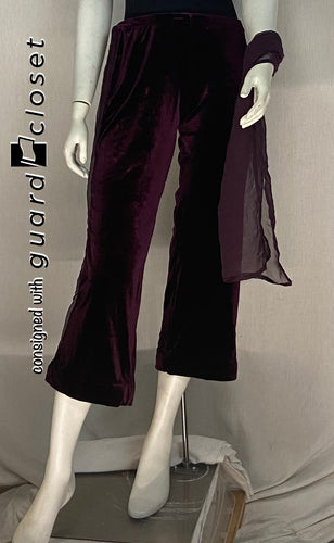 24 total burgundy pants Fred J. Miller