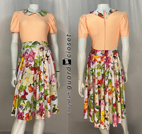 11 peach floral dresses w/built in shorts Creative Costuming & Designs