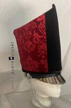 Load image into Gallery viewer, 37 maroon black shako wraps + 2 black shako wraps A Wish Come True
