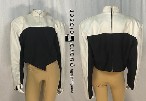 7 beige black jackets Fred J. Miller