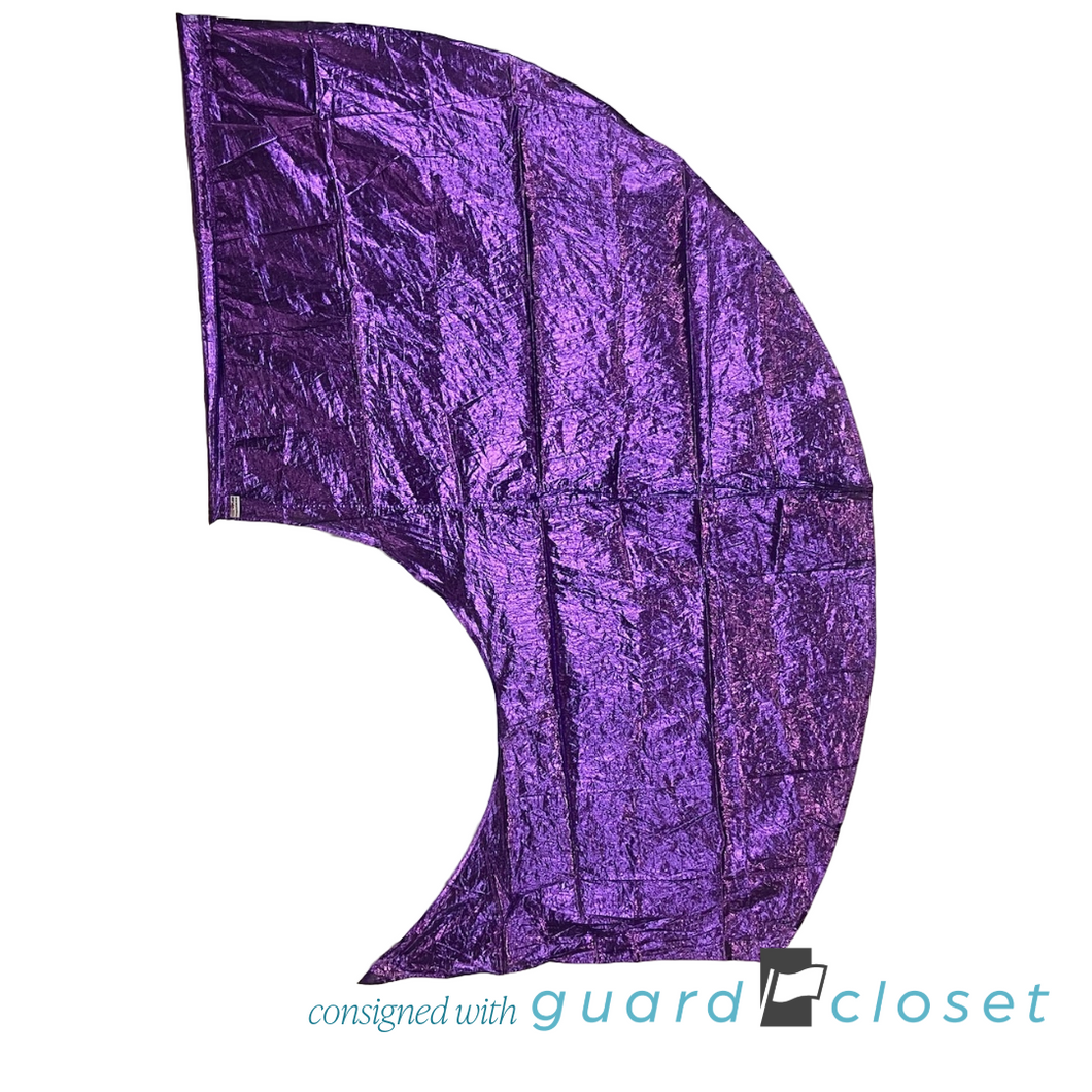 13 solid purple swing flags by Algy
