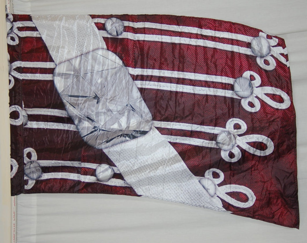 18 maroon corps traditional Cadets uniform flags