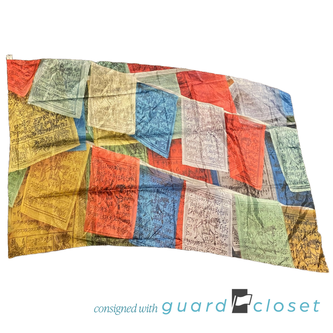 16 multicolor Tibetan prayer flags by Digital Marching FX