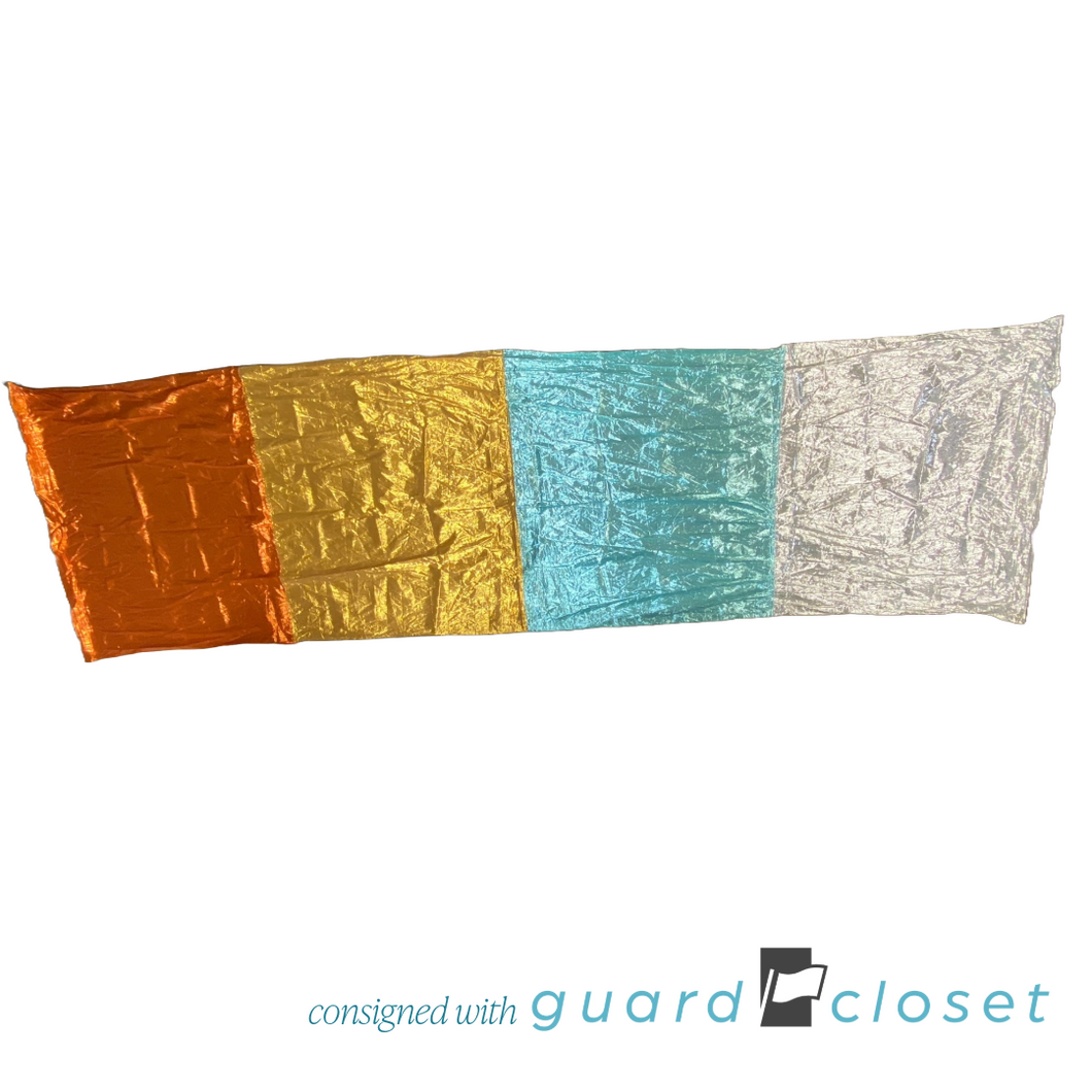 14 Copper Gold Aqua Banners