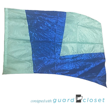 Load image into Gallery viewer, 16 Seafoam &amp; Royal Blue &quot;Love&quot; Flags
