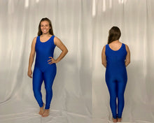 Load image into Gallery viewer, 15 Electric Blue Sleeveless Unitards by Baltogs
