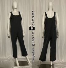 Load image into Gallery viewer, 82 charcoal gray DeMoulin bib pants
