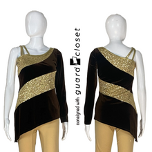 Load image into Gallery viewer, 29 Brown Gold Tunics by Algy
