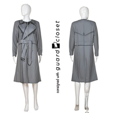 Load image into Gallery viewer, 32 Gray Trench Coat Performance Jackets by DeMoulin
