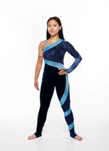 Load image into Gallery viewer, Asymmetrical Unitard by Showday Designs
