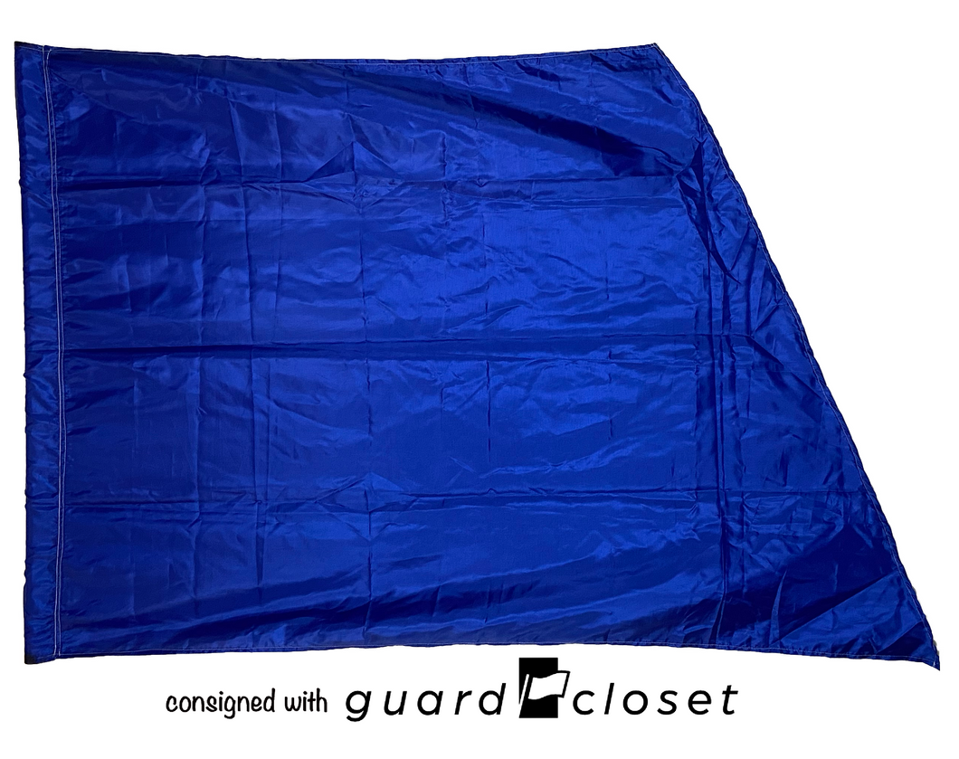 9 Solid Royal Blue Flags guardcloset