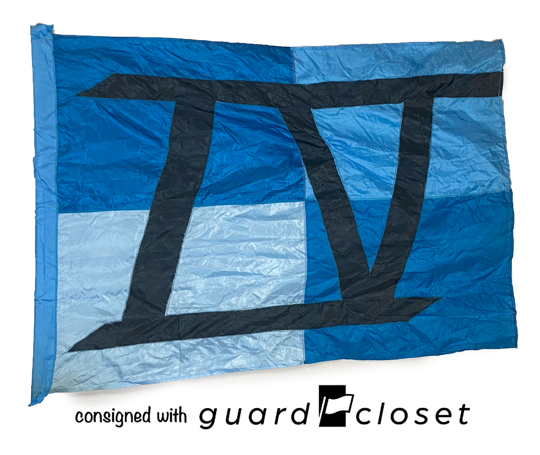 9 blue/black flags guardcloset