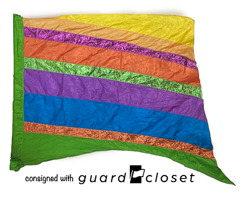 5 multicolor stripe flags guardcloset