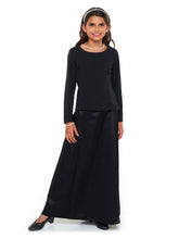 Load image into Gallery viewer, ROSALENA (Style #3220Y) - Satin Floor Length Skirt - Youth Cousin&#39;s Concert Attire
