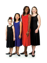 Load image into Gallery viewer, HANNAH (Style #400) - Scoop Neck Sleeveless Swing Dress Cousins Concert Attire
