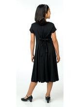 Load image into Gallery viewer, PARIS (Style #433Y) - Cowl Neck Cap Sleeve Show Choir Dress - Youth Cousin&#39;s Concert Attire

