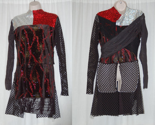 6 Black/red/silver Tunics guardcloset