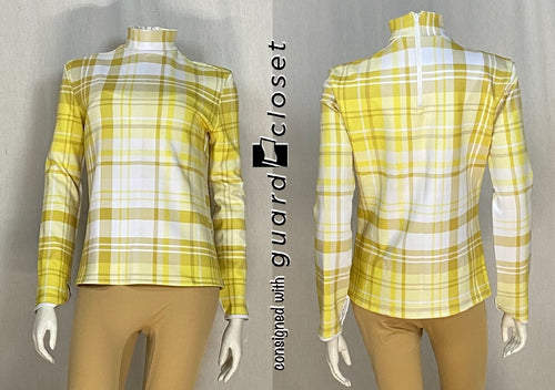 41 yellow plaid performance tops G2 Performance