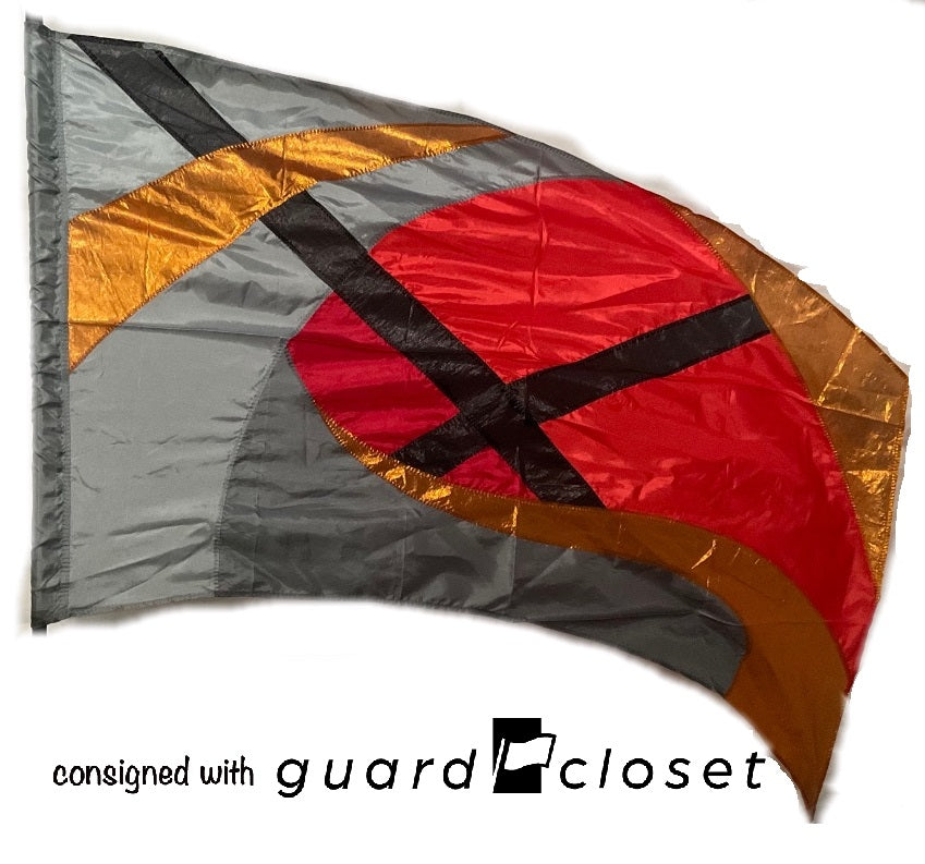 27 red/gray/copper/black flags guardcloset