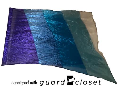 7 dark to light blue flags guardcloset