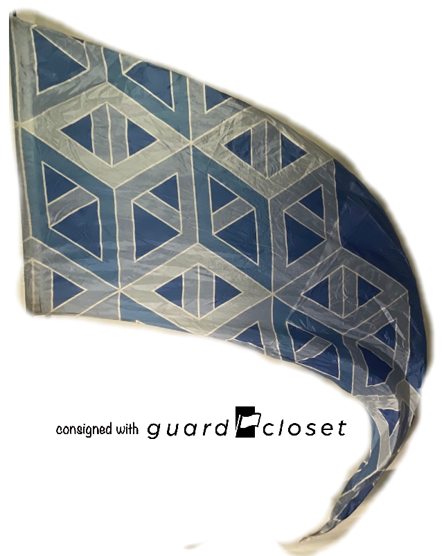 23 blue/white geometric flags guardcloset